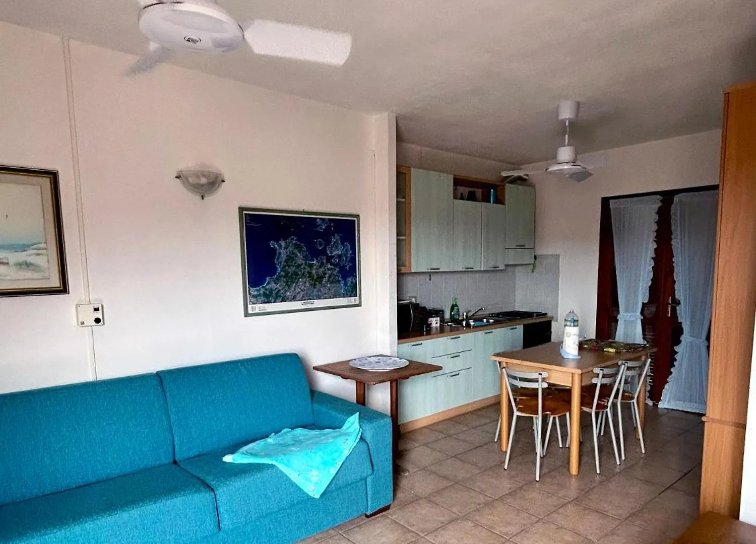 Confortevole Trilocale Con Vista Mare A San Pasquale, Sardegna